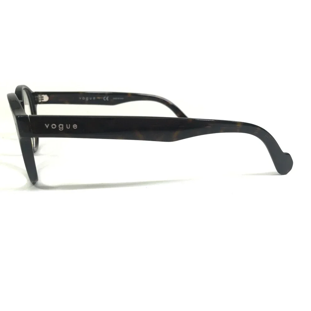 Vogue Eyeglasses Frames VO5332 W656 Brown Tortoise Round Full Rim 46-22-145